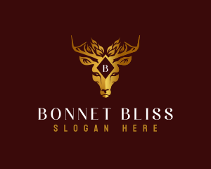 Elegant Deer Boutique logo design