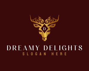 Elegant Deer Boutique logo design