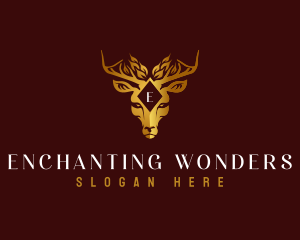 Elegant Deer Boutique logo design