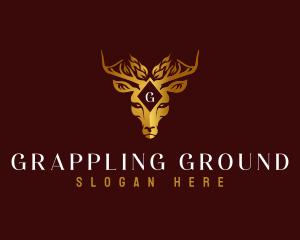 Elegant Deer Boutique logo design