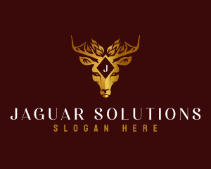 Elegant Deer Boutique logo design