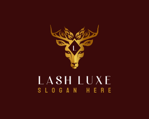 Elegant Deer Boutique logo design