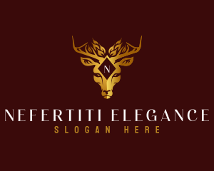 Elegant Deer Boutique logo design