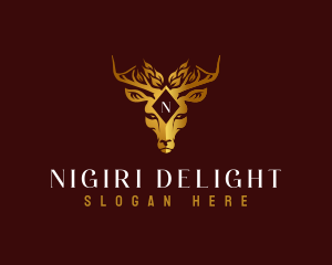 Elegant Deer Boutique logo design