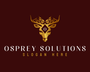 Elegant Deer Boutique logo design