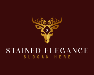 Elegant Deer Boutique logo design