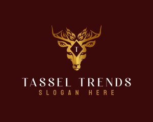 Elegant Deer Boutique logo design