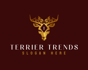 Elegant Deer Boutique logo design