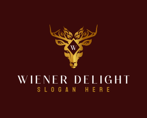 Elegant Deer Boutique logo design