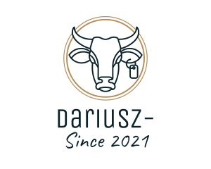 Texas - Cattle Dairy Farm logo design
