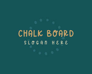 Playful Chalk Boutique logo design