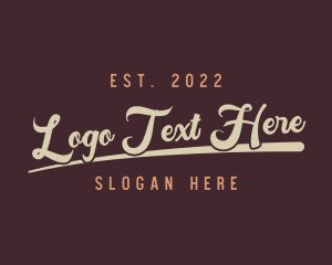 Artistic - Hipster Retro Brand logo design