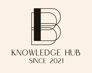 Interior Designer - Boutique Letter B logo design
