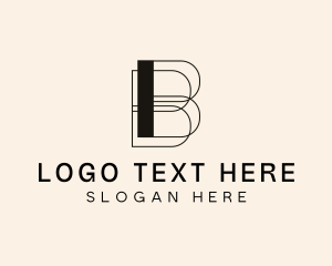 Boutique Letter B logo design