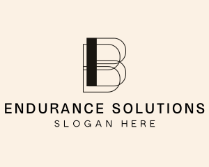 Boutique Letter B logo design