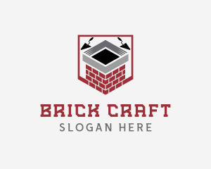 Brickwork - Chimney Brickwork Renovation logo design