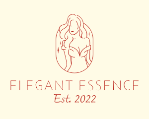 Female - Aesthetic Female Model logo design