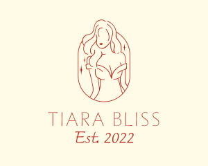 Aesthetic Female Model  logo design