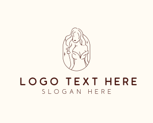 Aesthetic Female Model  logo design