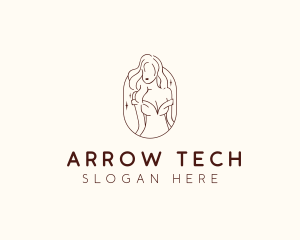 Aesthetic Female Model  logo design