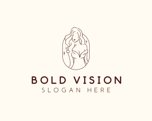 Aesthetic Female Model  logo design