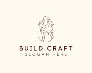 Aesthetic Female Model  logo design