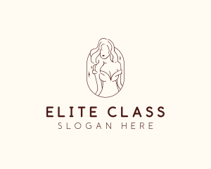 Aesthetic Female Model  logo design