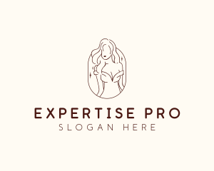 Aesthetic Female Model  logo design