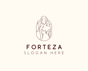 Aesthetic Female Model  logo design