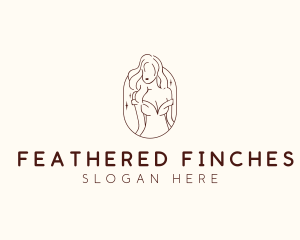 Aesthetic Female Model  logo design