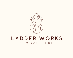 Aesthetic Female Model  logo design