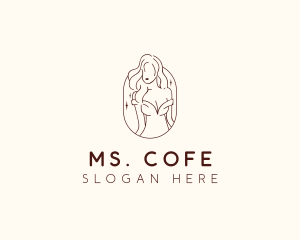 Aesthetic Female Model  logo design