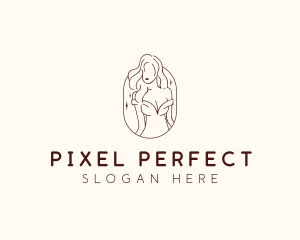 Aesthetic Female Model  logo design