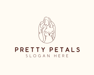 Aesthetic Female Model  logo design