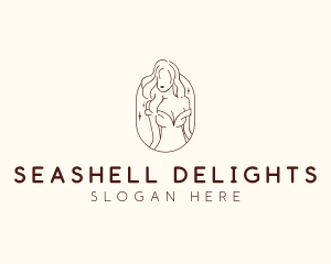 Aesthetic Female Model  logo design