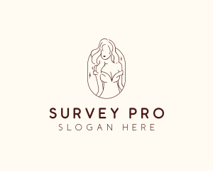 Aesthetic Female Model  logo design