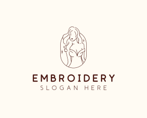 Aesthetic Female Model  logo design