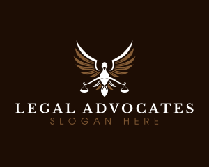 Scale Bird Law logo design