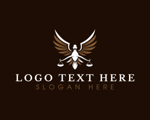 Feather - Scale Bird Law logo design