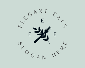 Fine Dining Fork logo design