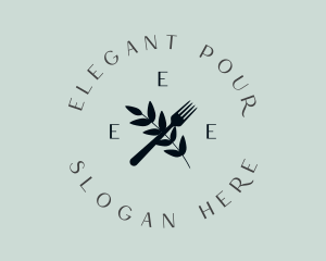 Fine Dining Fork logo design