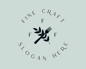 Fine Dining Fork logo design