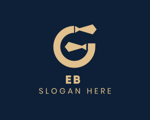 Letter G - Business Necktie Letter G logo design