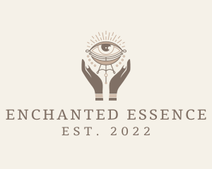 Mystic - Mystical Eye Hands Jeweler logo design