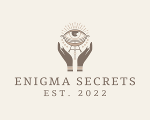 Mystical Eye Hands Jeweler logo design