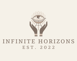 Visionary - Mystical Eye Hands Jeweler logo design