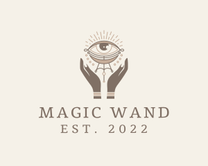 Mystical Eye Hands Jeweler logo design