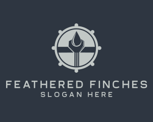 Mechanic Handyman Wrench logo design