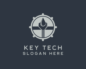 Mechanic Handyman Wrench logo design