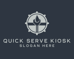 Mechanic Handyman Wrench logo design